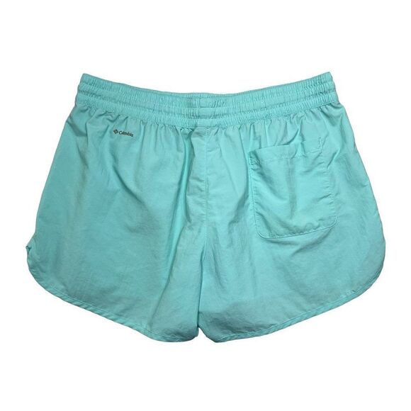Columbia Sandy River Shorts Women’s XL Turquoise Active Summer Stretch Shorts - Picture 5 of 11